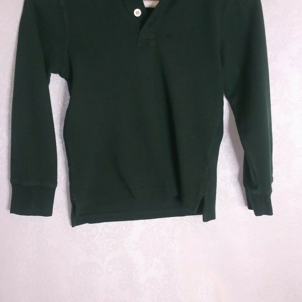 Place Boys shirt size Small 5/6 Green 100% Cotton